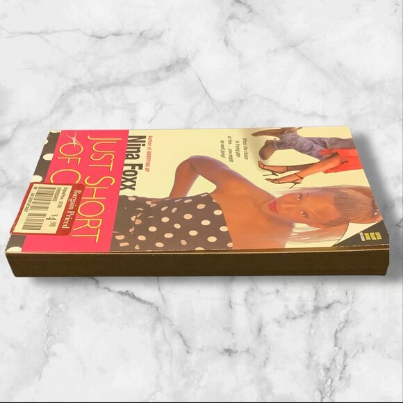 Just Short Of Crazy By Nina Foxx Little Black Book Series Paperback Fiction Nove - Picture 7 of 9